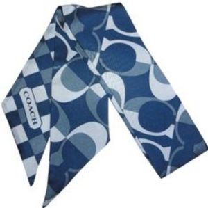COACH Ponytail/Bag Scarf